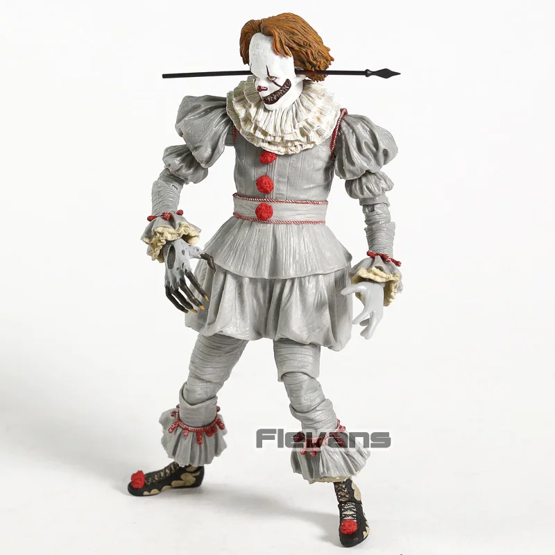 NECA фильм ужасов Стивен Кинг это Pennywise Джокер клоун классический канализационная сцена Pennywise набор аксессуаров ПВХ фигурка игрушка