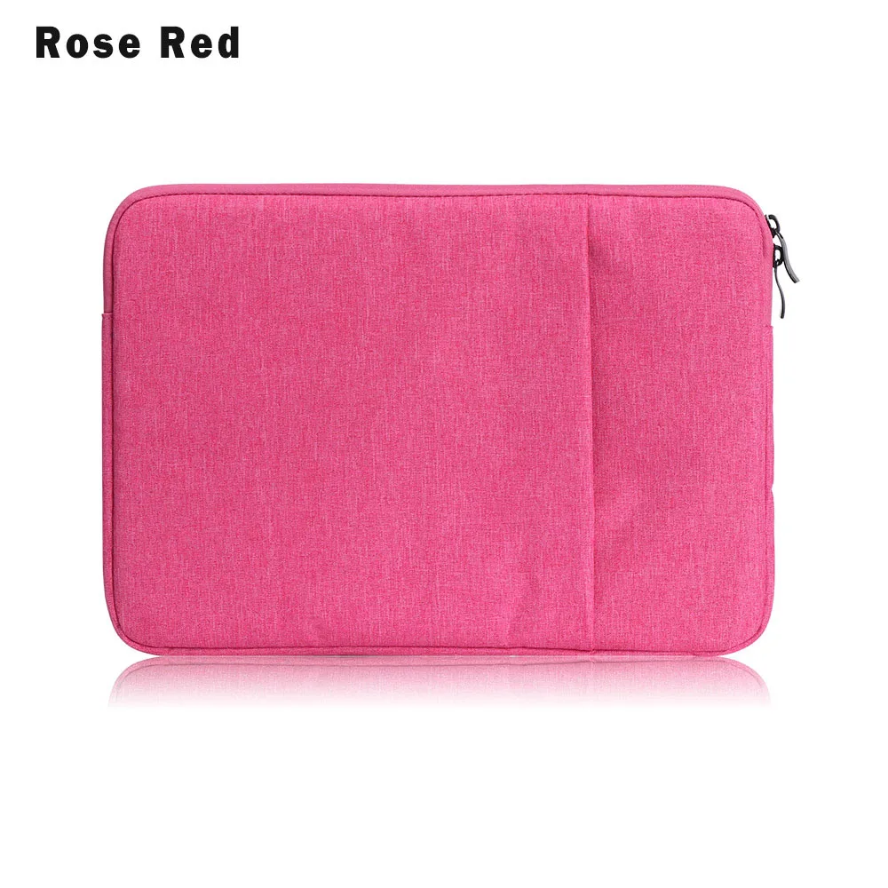 Rose Red Новая Водонепроницаемая универсальная сумка для ноутбука чехол сумка для ноутбука для MacBook Air Pro Lenovo HP Dell Asus 11 13 15 15,6 дюймов - Цвет: Rose Red