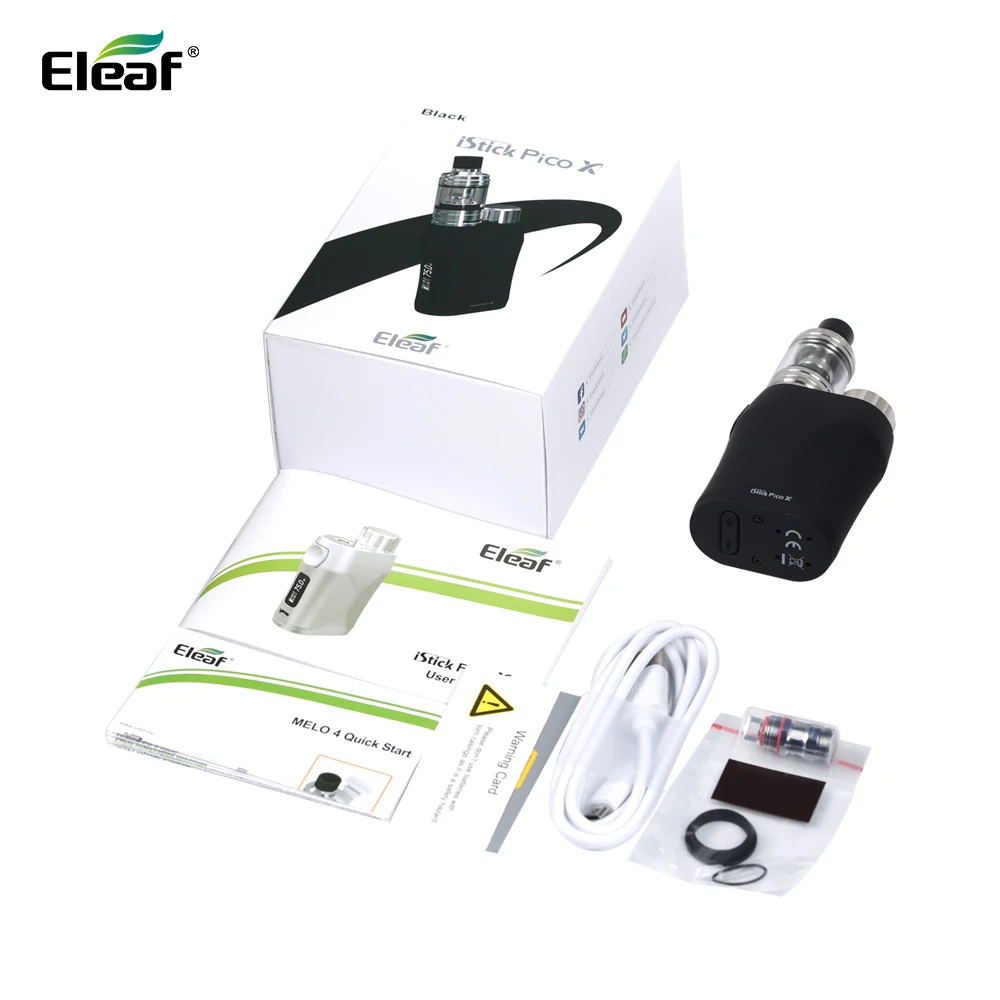 Оригинальный Eleaf iStick Pico X 2 мл 75 Вт коробка мод для электронных сигарет комплект с