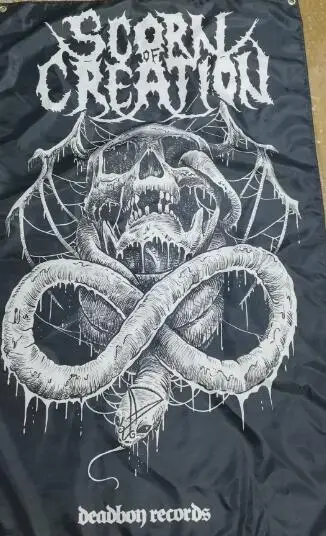 

3x5ft Flag Large Indoor Outdoor Scorn of Creation Flag custom hobby banner flag