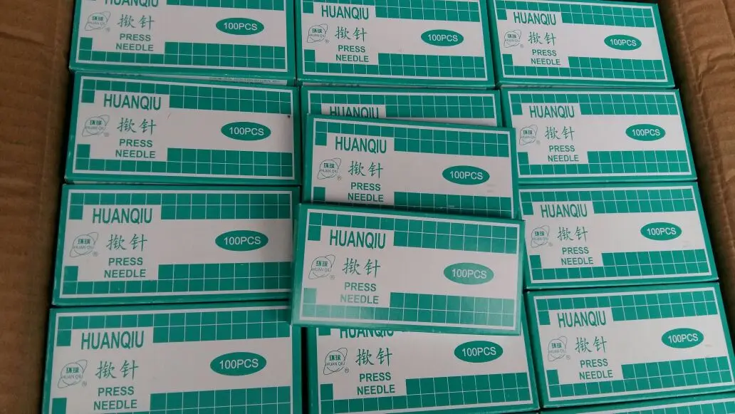 10 коробок стерильная игла для ушного пресса интрадермальная 100 шт. SZ|press needles|ear press