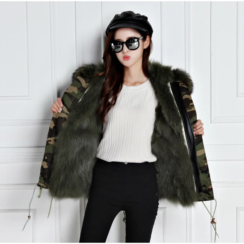 Шуба женская Армейская зеленая с заклепками на молнии|coats coats|women army greenarmy green coat |