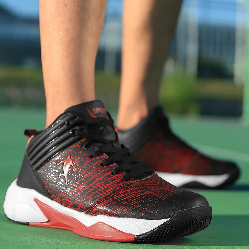 Jordan Баскетбольная обувь для мужчин zapatillas hombre дышащие Нескользящие уличные