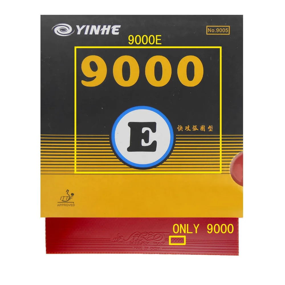Pro настольный теннис пинг понг Combo ракетка Galaxy YINHE N9s + 2 шт. 9000E длинные для
