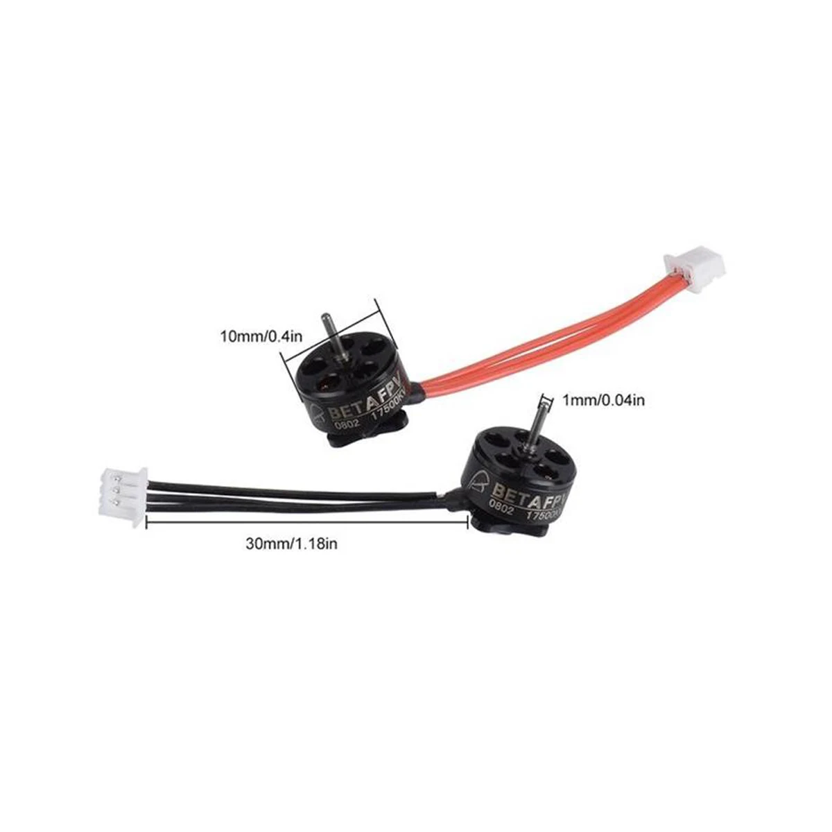 BETAFPV 4 шт. 0802 мотор 17500кв бесщеточные двигатели для FPV Racing Tiny Whoop 2S бесщеточный Дрон Whoop Beta75 Pro Beta65X