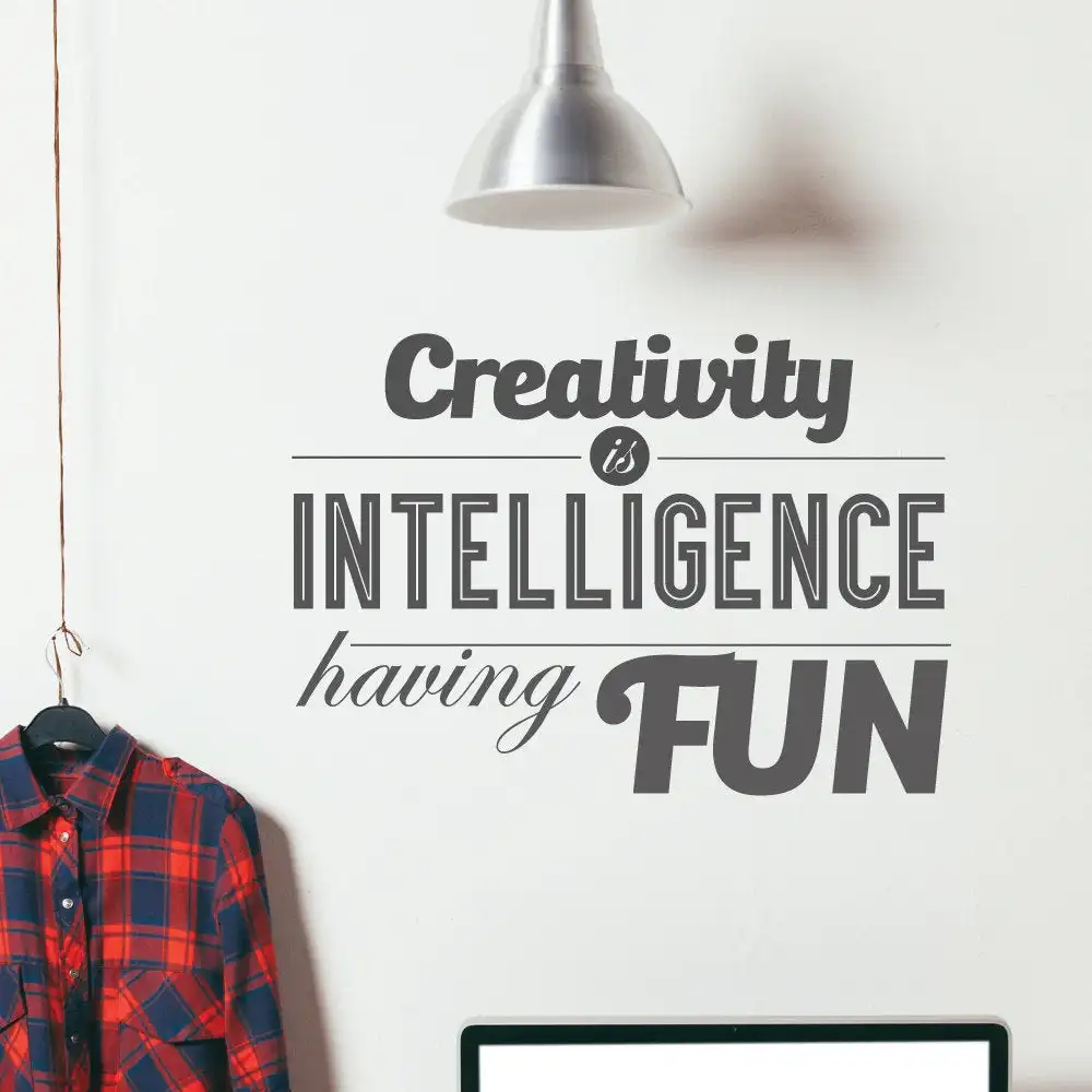 Веселые креативные наклейки на стену цитаты для гостиной спальни самоклеющаяся