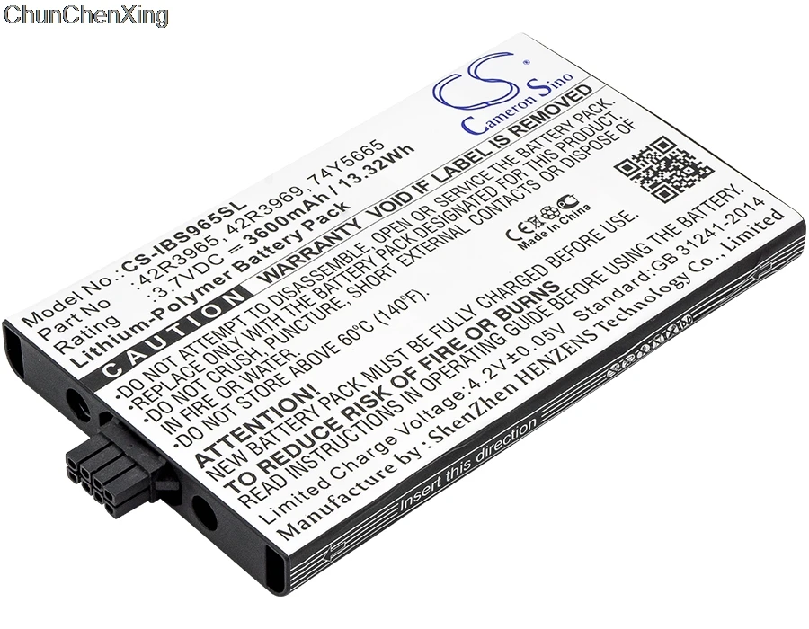 Cameron Sino 3600 мАч аккумулятор 42R3965 для IBM 45906 571F 572F 5739 5778 5781 5782 5799 5800 590 5908 isseries |Цифровые
