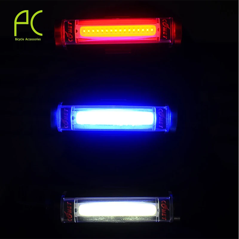 PCycling велосипедный фонарь яркое предупреждение 16 LED алюминиевый сплав USB