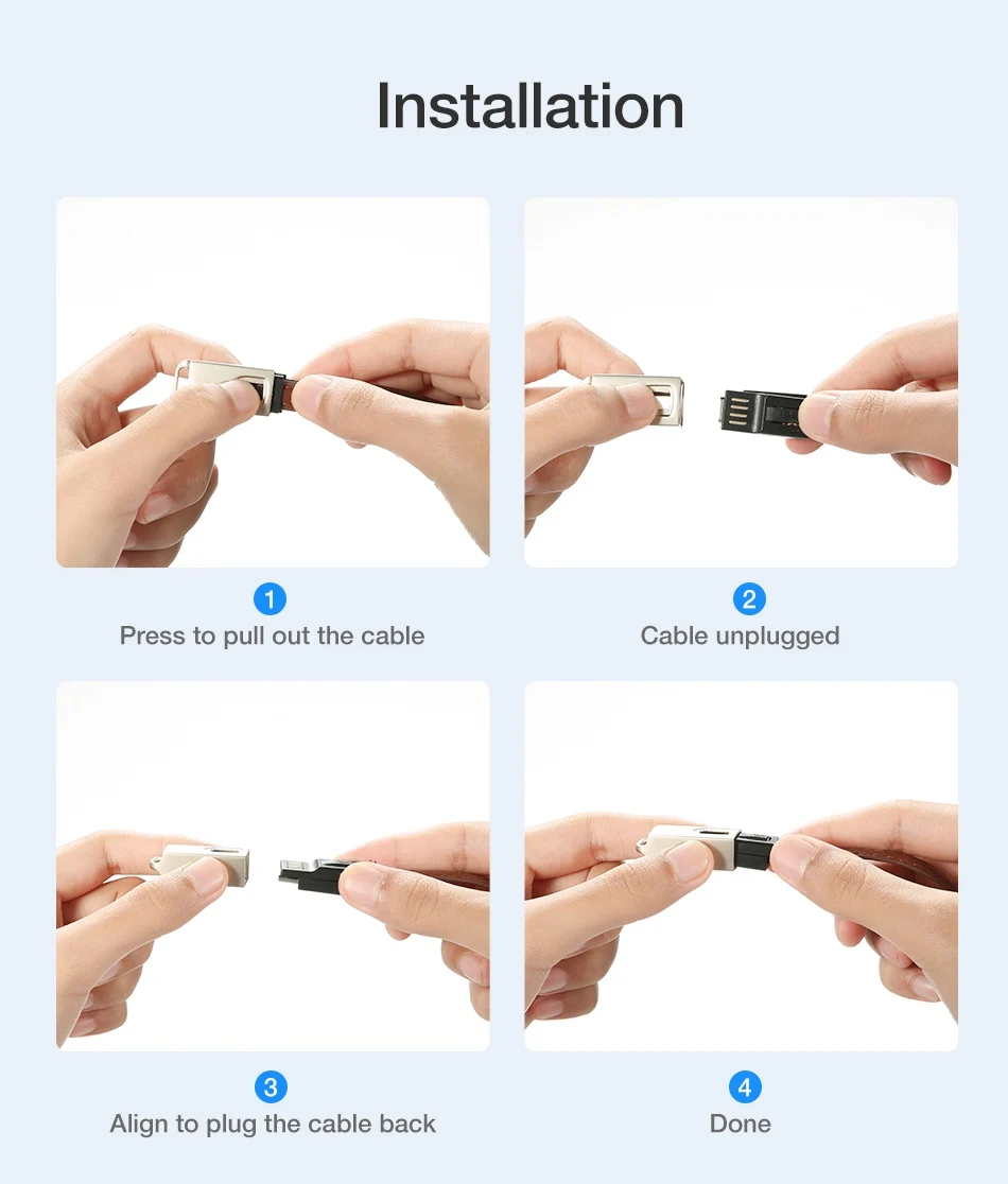 FLOVEME брелок Usb type C кабель 3,1 кабель для быстрой зарядки для samsung one plus 7 pro зарядное устройство Usbc type-C брелок шнур короткий