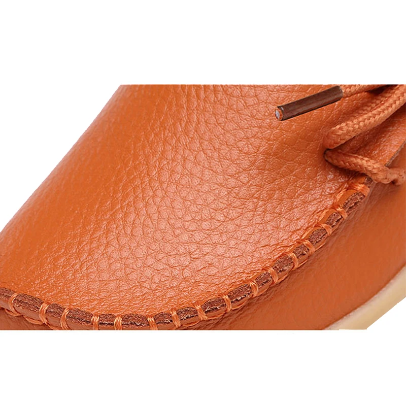 Женские балетки на плоской подошве VTOTA из натуральной кожи без застежки