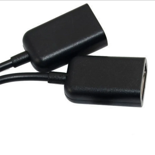 Хост Кабель Micro USB штырь для 2X Type A двойной Женский OTG адаптер конвертер