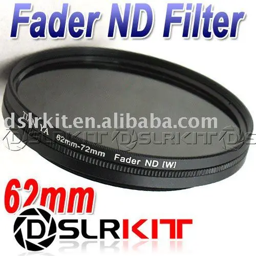

Tianya Optical Glass 62mm Fader Neutral Density 62 ND Filter ND2 to ND400 ND8
