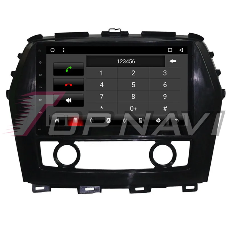 Автомобильный ПК Мультимедийный GPS-навигатор для Nissan Maxima 2016 Android 8 1 10 ''Topnavi