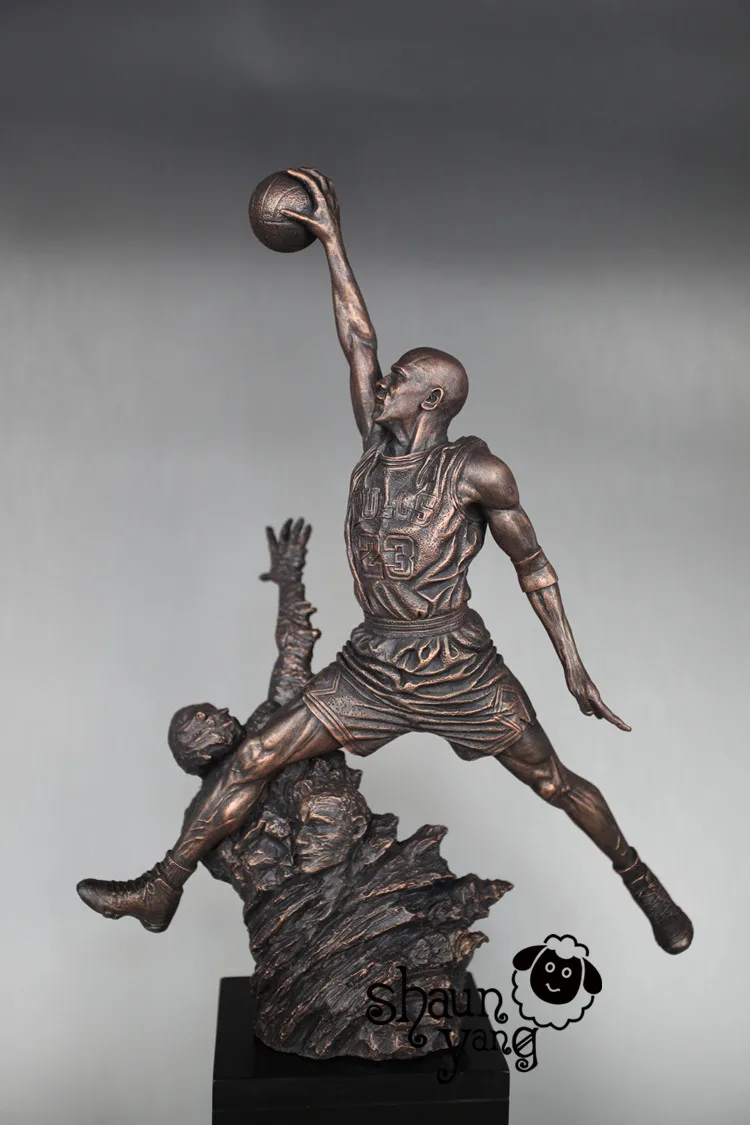 Классные! JORDAN 23 Майкл Джордан H50cm Dan Bulls Соединенные центр Статуя куклы подарок на день рождения праздник