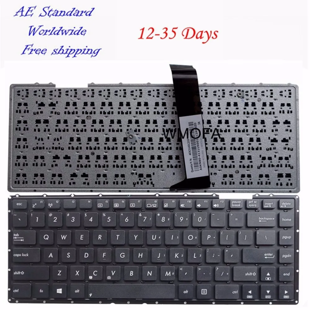 Клавиатура для ноутбука ASUS X401A X401A1 X401U X401EI X401EB X401E1 F401 A450C A450V A450Ld новый черный