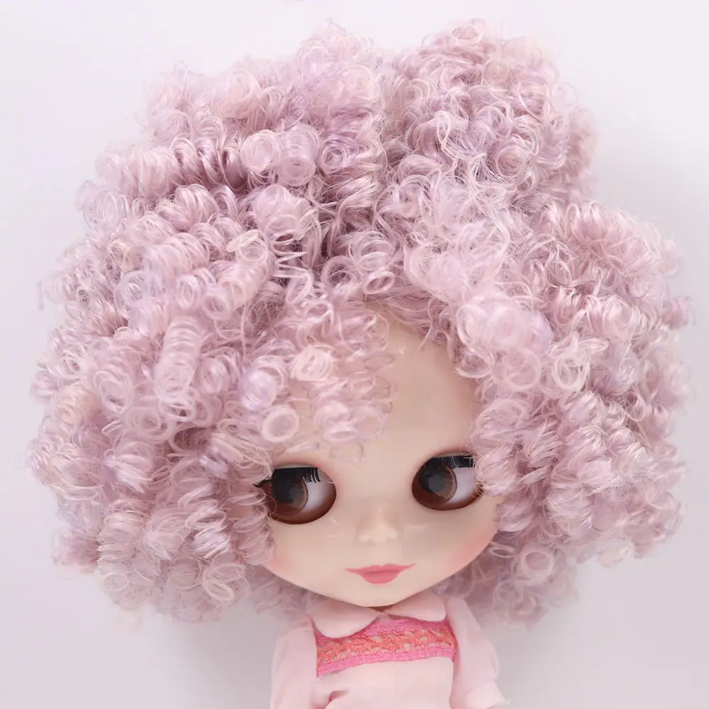 Ледяной обнаженный завод Blyth кукла No. BL1049/2352 фиолетовый микс розовые афро волосы