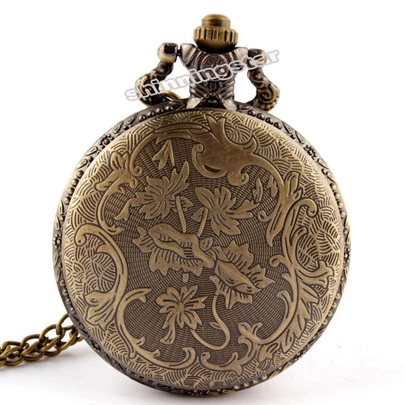 Античный император Наполеон карманные часы ездить лошадь Бронзовый кварцевый