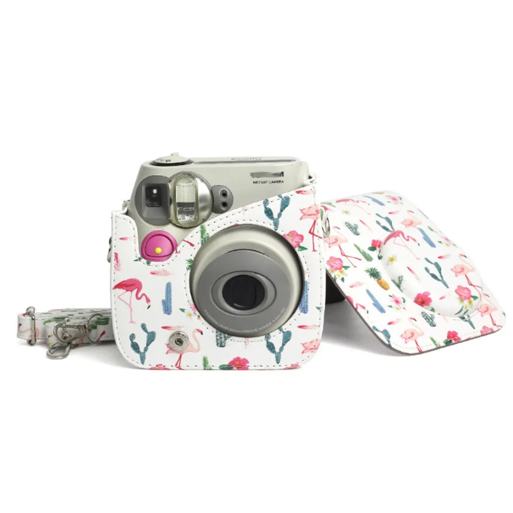 8 in 1 Accessories Set Flamingo Cactus case Photo Frame Camera Stickers Wall Clip with Rope for Fujifilm Instax Mini 7S/7C | Электроника