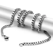 Цепочки из нержавеющей стали для ожерелий цепочки поделок