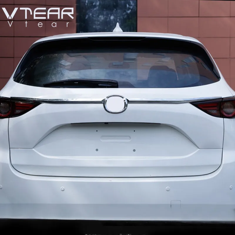 Vtear для Mazda мазда сх5 ABS Хромированная Автомобильная дверь багажника полоска для автомобильной двери внешней отделки аксессуары для стайлинга автомобилей，автотовары
