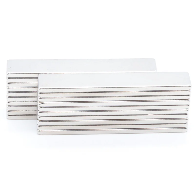 

20pcs 50x10x3mm N35 Rectangular Permanent Magnet Neodymium Magnets Super Rare Earth Magnets Magnet 50X10X3mm