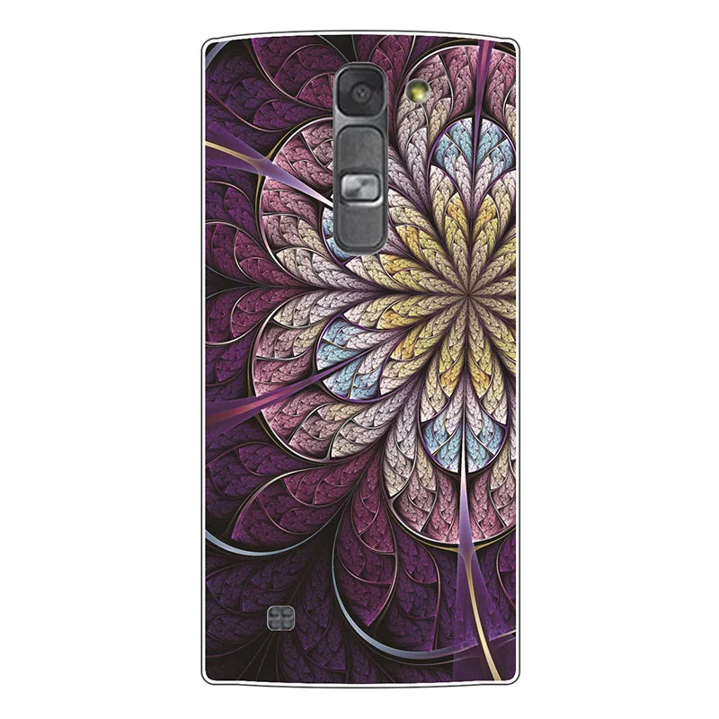 ZX49 Задняя крышка чехол для LG Magna G4c H522Y H502f H500F H525N короны цветка башни однотонный Мягкий чехол из TPU силиконовый чехол для LG G4 мини Чехол - Цвет: ZX49
