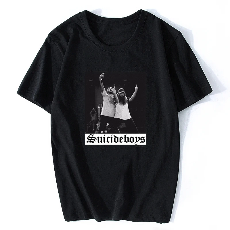 Uicideboy$ Футболка мужская футболка Suicideboys, хип-хоп рэп, Мужская хлопковая футболка, Классическая классная футболка размера плюс