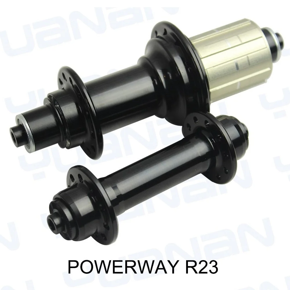 Powerway R23 30 мм глубина Низкопрофильная углеродная дорожная колесная 28 мм широкий обод трубчатый стиль с Novatec Powerway Bitex выбранный DT ступицы - Цвет: Powerway R23