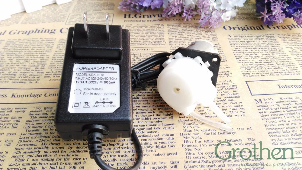 Дозирующий насос 12 В дозирующий перистальтический для аквариума лабораторная