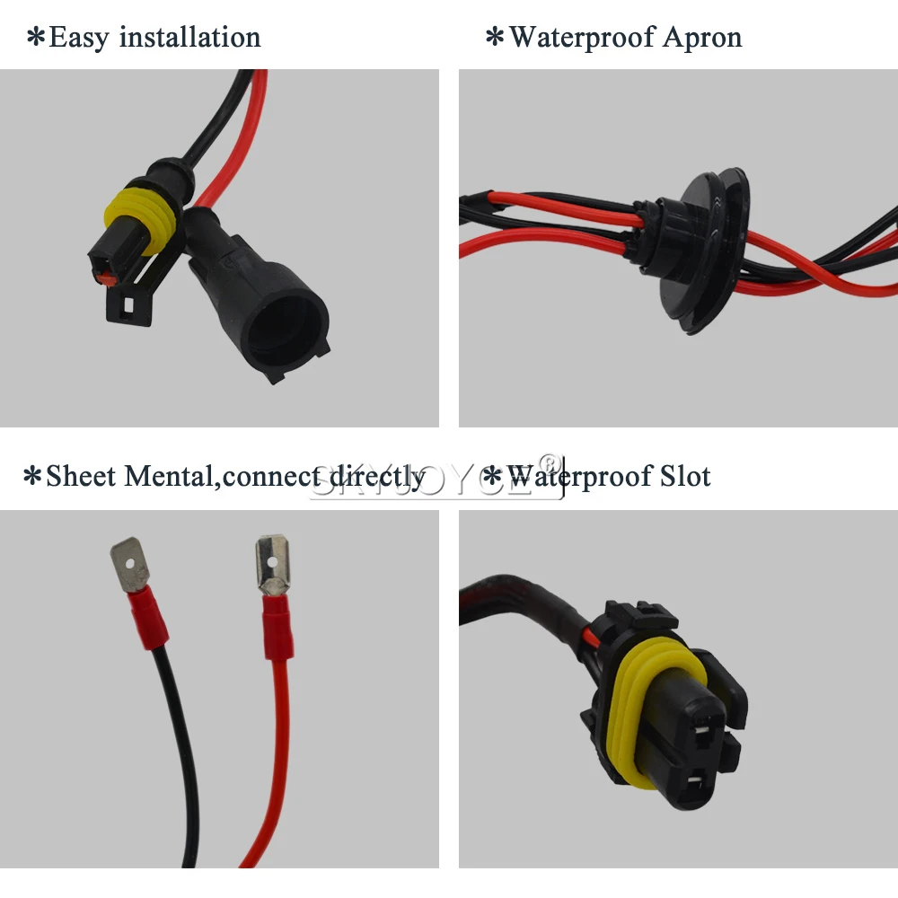 SKYJOYCE Xenon H7 HID комплект 55 Вт H3 H1 H11 H8 H9 9005 HB3 9006 HB4 ксеноновых фар, Высокопрочная конструкция балласт для автомобильных светильник головной светильник лампа 4300K 6000K 8000K