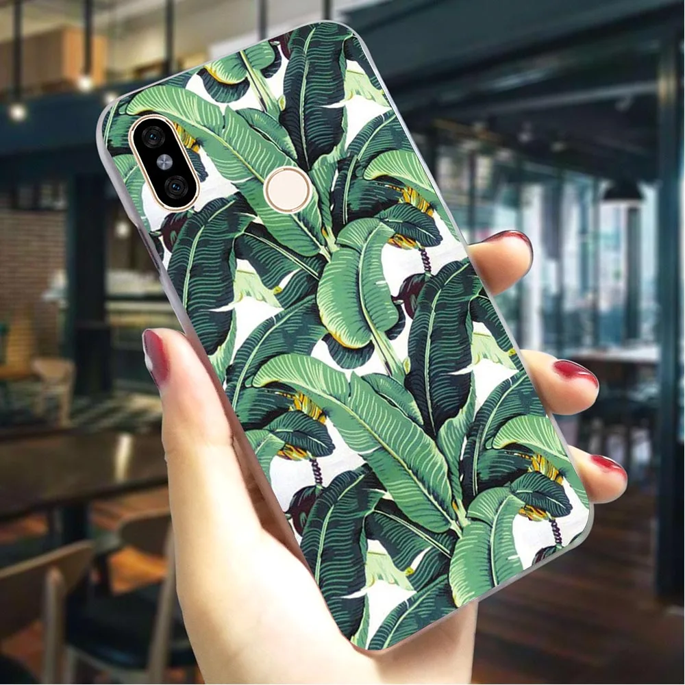 Пластиковый чехол для телефона Xiaomi Redmi Note7 7Pro Ретро Чехол с изображением листьев растений для Redmi 5 Plus чехол s 4A 4X 5A Prime 6A Note 5 6 Pro - Цвет: K0571201