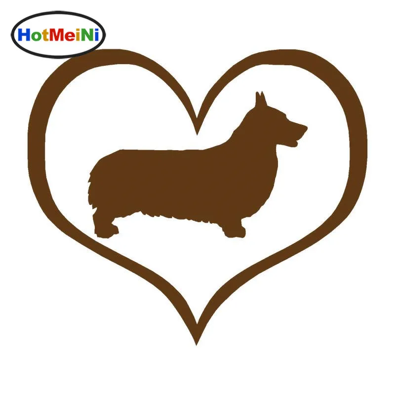HotMeiNi Pembroke Welsh Corgi виниловая наклейка с принтом собаки автомобильные наклейки