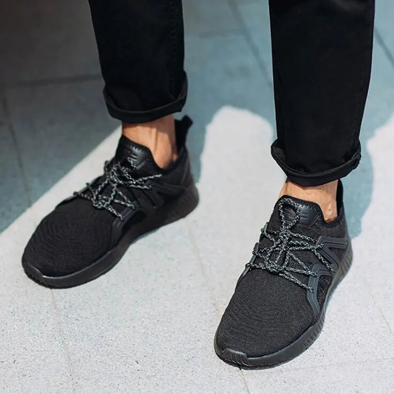 Xiaomi Mijia youpin 90-piece Siamese Running Shoes women's sports shoes surrounded by TPU and high quality smart skin | Спорт и