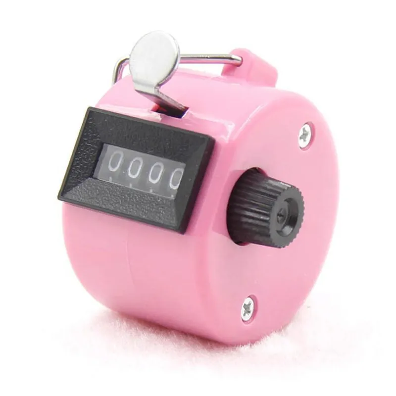 Tally Clicker meter 4 значный флейбер Ручной цифровой хромированный счетчик скидка 25%|tally