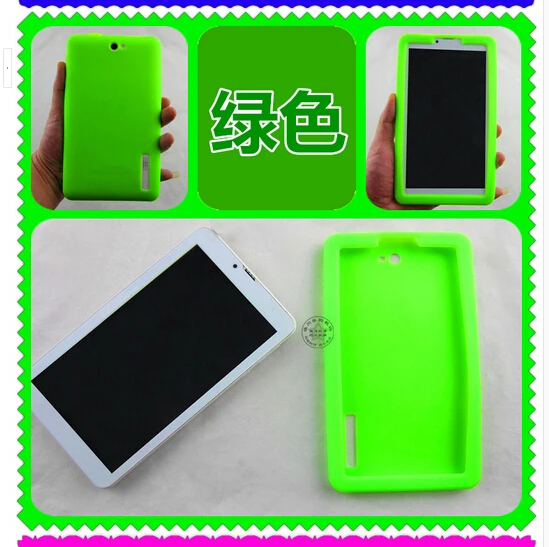 Цветной Мягкий силиконовый чехол из ТПУ на заказ для 7 &quotневира S1 3G Oysters T72HM T72V