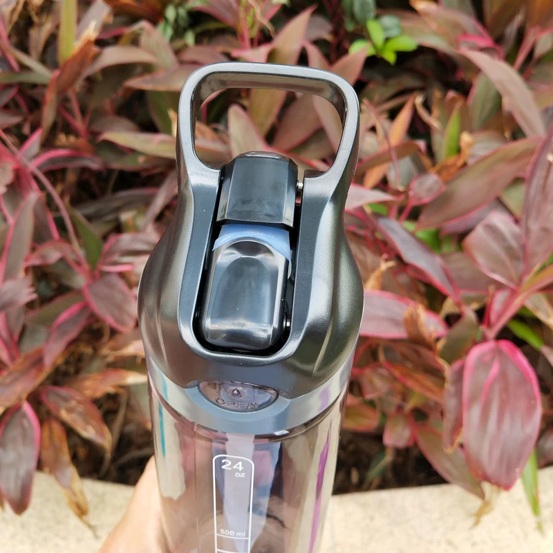 Water Cup Plastic High capacity With Straw Adult sports Student Female maleCreativePortable Handy bottle | Дом и сад