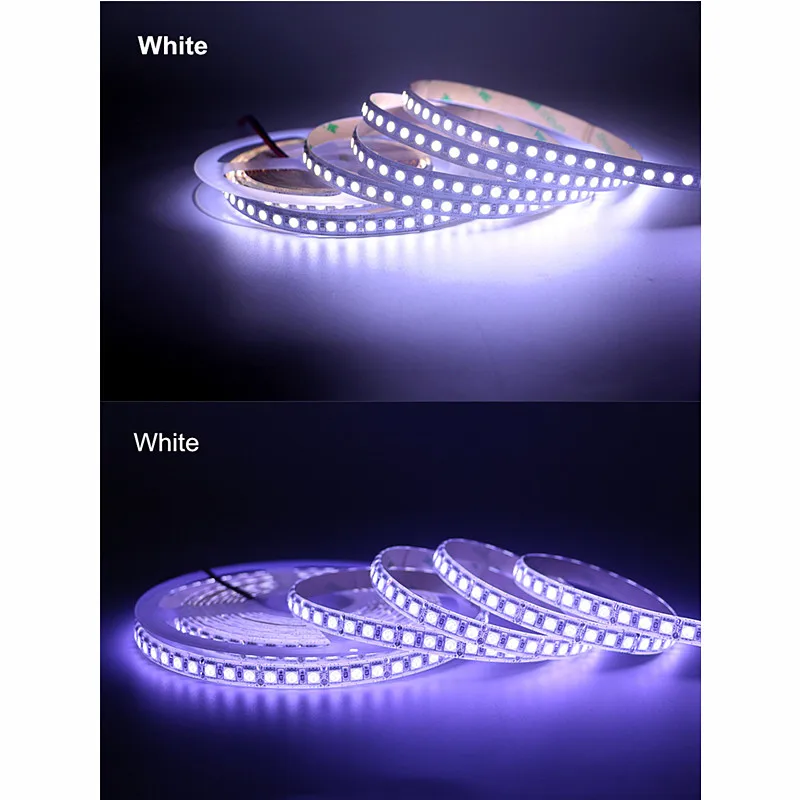 Светодиодная лента гибкая 120 светодиодов/м 60 5050 RGB 12 в пост. Тока|Светодиодные