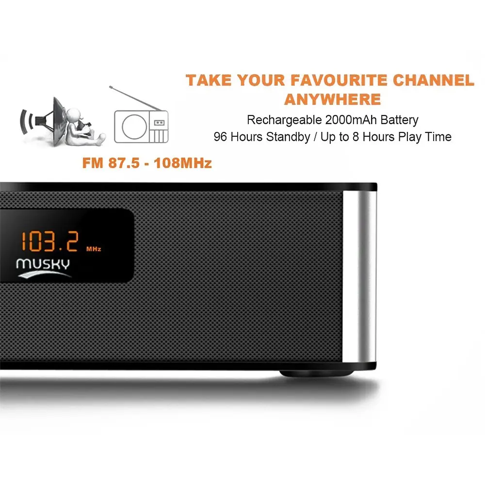 Bluetooth колонки беспроводные портативные Hi Fi с микрофоном|Портативные колонки| |