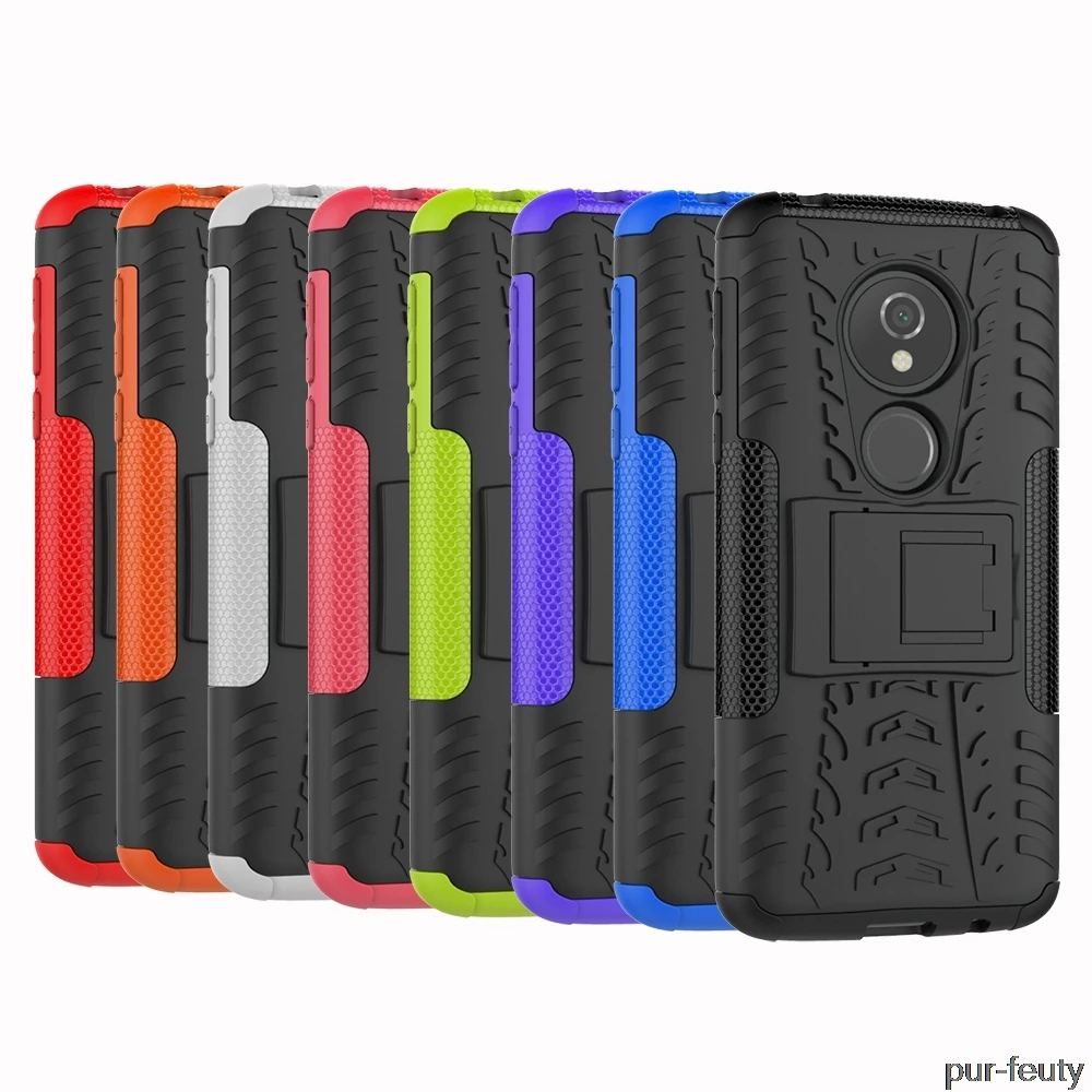 Чехол подставка для Motorola Moto E 5 E5 Play противоударные армированные силиконовые