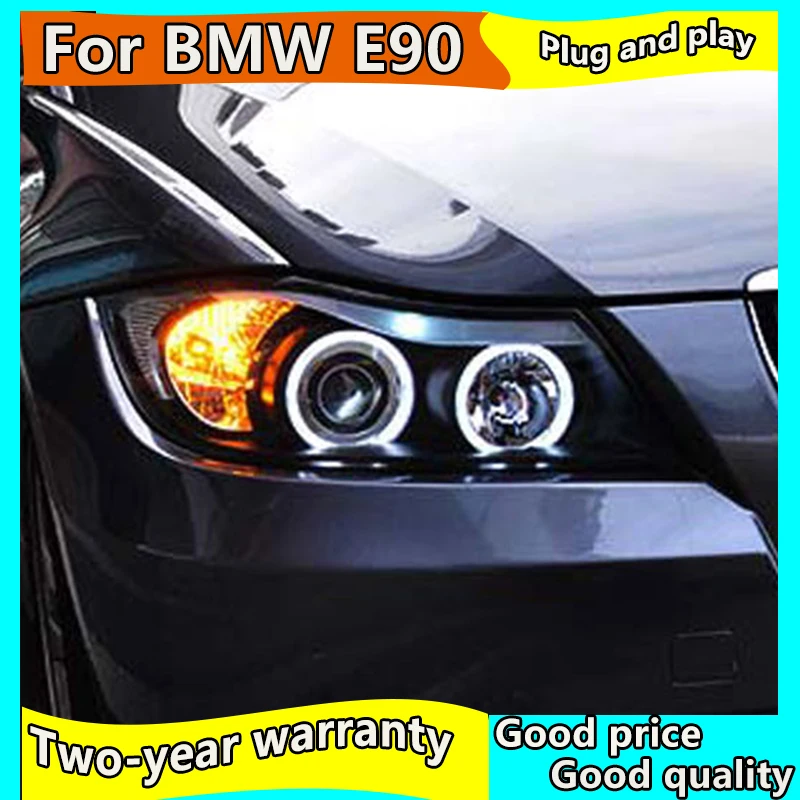 Чехол для автомобильной фары BMW E90 330i 325i 320i 318i 2005-2012 светодиодсветильник дневные