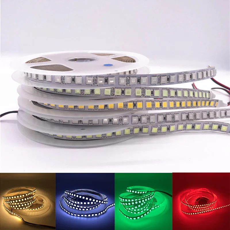 Ленсветильник Светодиодная гибкая SMD 5054 5 м 600 светодиодов 12 в пост. Тока 120
