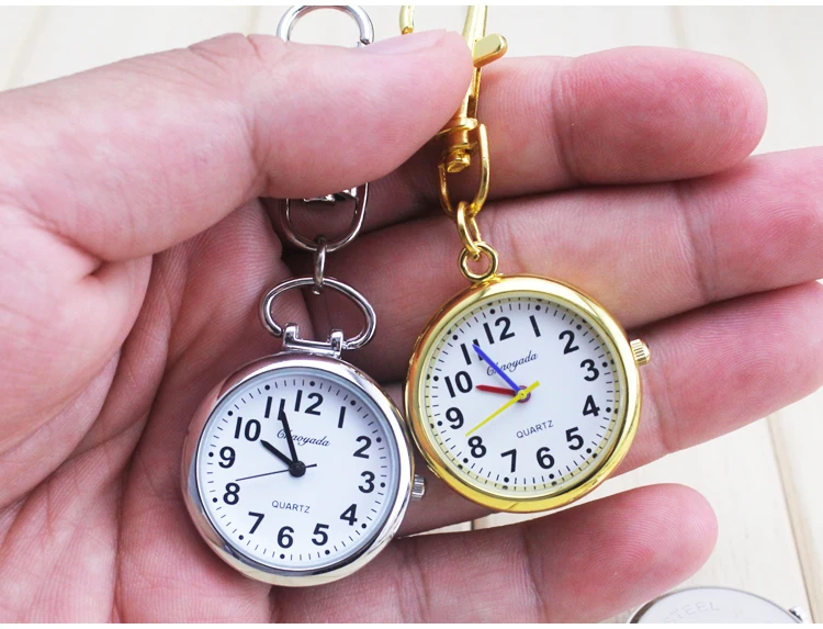 Винтажные бронзовые карманные часы для студентов детские стальные желе