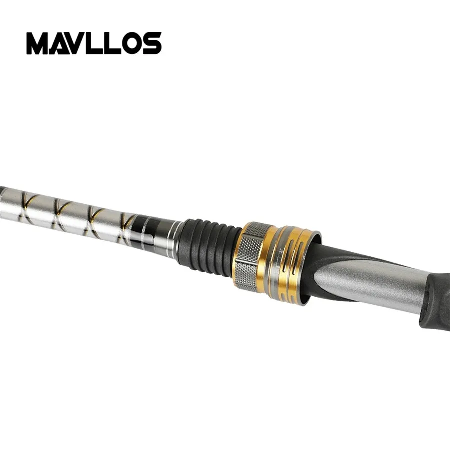 Mavllos 1 8 м портативный спиннинг для соленой воды вес приманки 5 25 г MH твердость