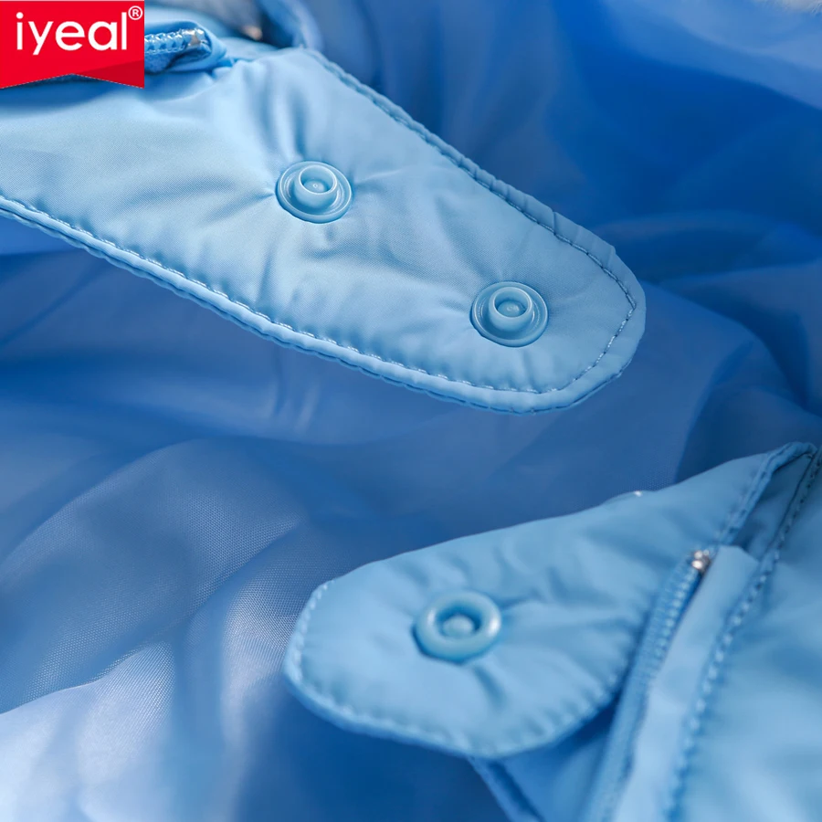 Зимний Детский комбинезон IYEAL плотная теплая одежда для новорожденных мальчиков