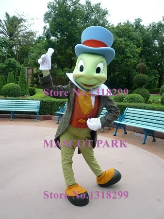 Jiminy Cricket костюм талисмана для взрослых горячие Мультяшные персонажи Аниме