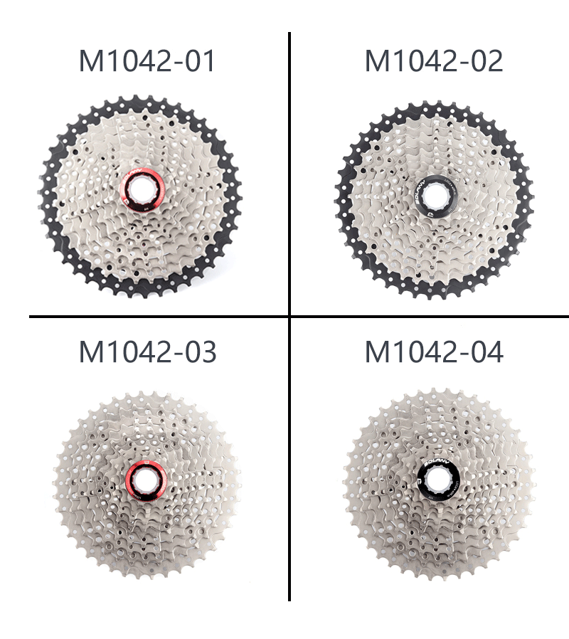 BOLANY MTB кассета 10 скоростей 11-42 т звездочки свободного хода широкое соотношение горный велосипед аксессуары для велосипеда Shimano кассета