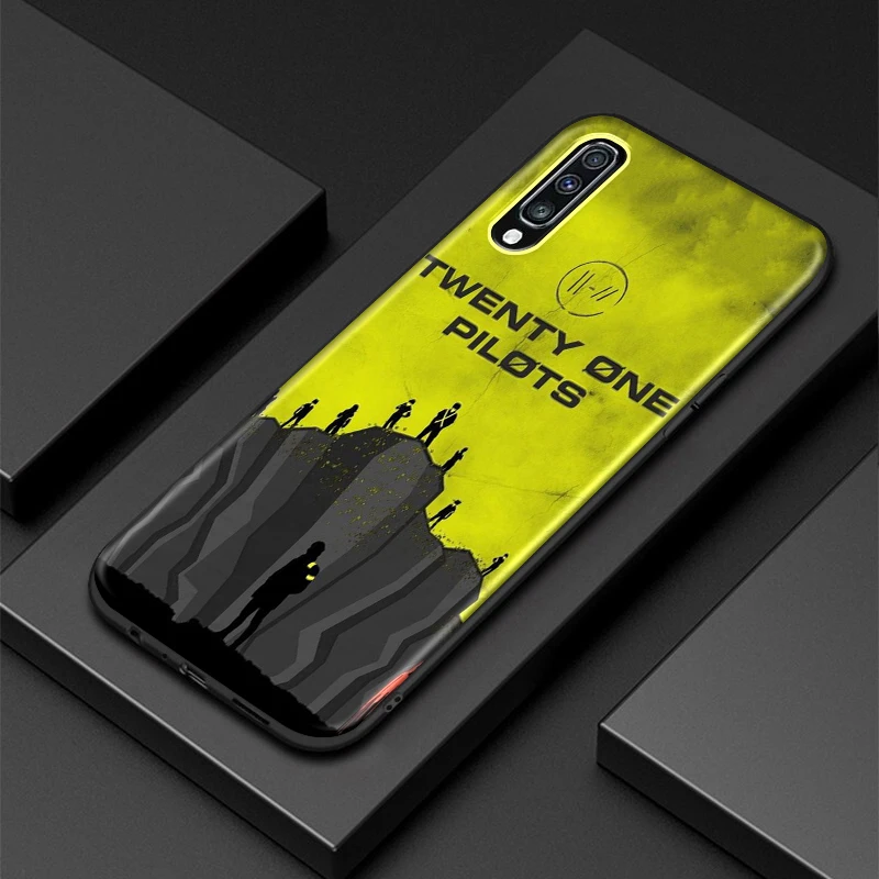 Мягкий ТПУ чехол WEBBEDEPP Twenty One Pilots 21 для Samsung Note 10 Plus A10S A20S A30S A40S A50S A60 A70 M10 M20