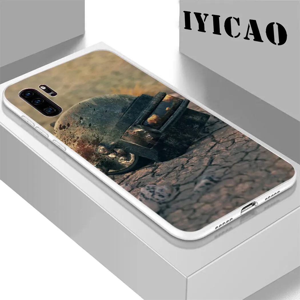Жесткий чехол IYICAO pubg batterground для Huawei Honor 6a 6C 7A 7C 7X8 8X9 10 20 9X Lite Pro Play Note View