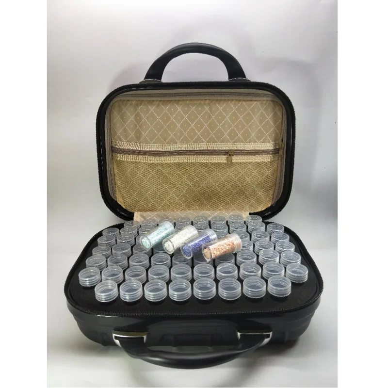 Black 132 Bottle Инструменты для домашнего использования, новинка 132, бутылки, 7 конфетных цветов, сумка для хранения, алмазная живопись, аксессуары, алмазная вышивка - Цвет: Black 132 Bottle