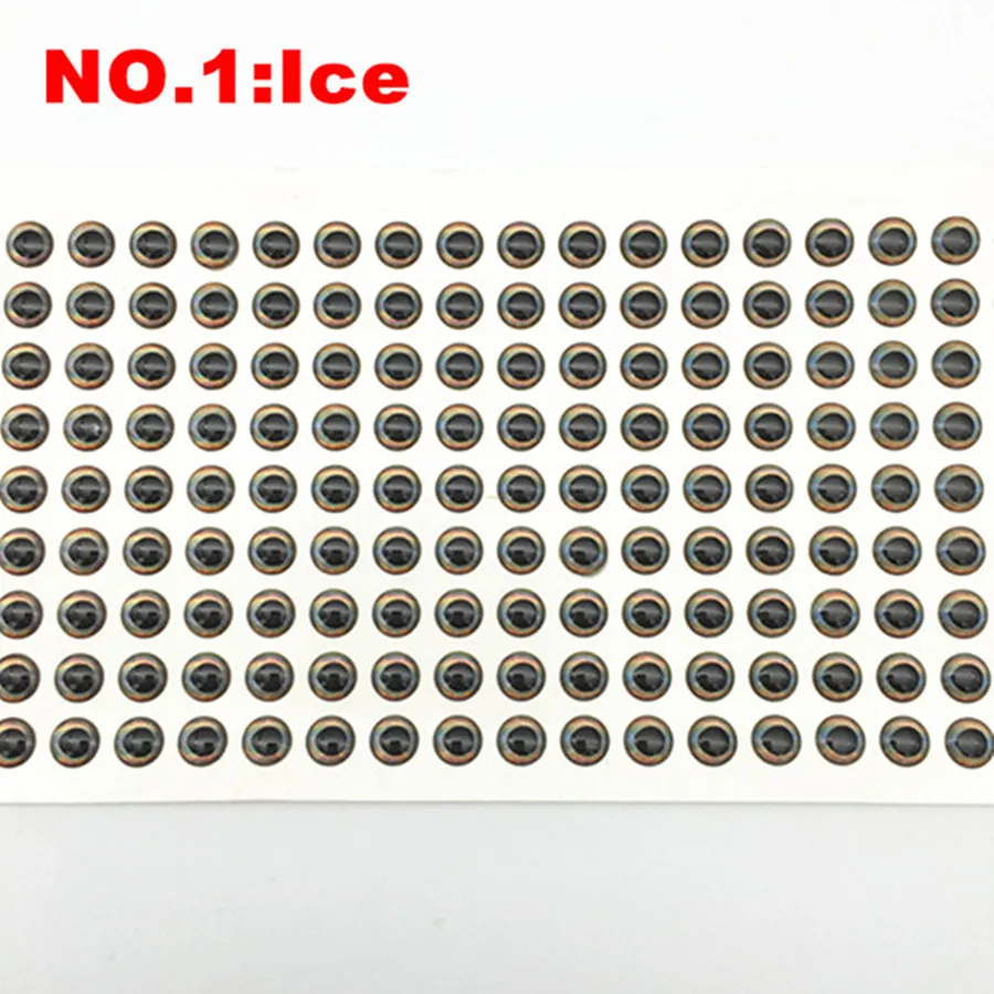 100 шт. * рыболовные глаза для приманки DIY 4D доставки прикорма и оснастки Фиш Ай